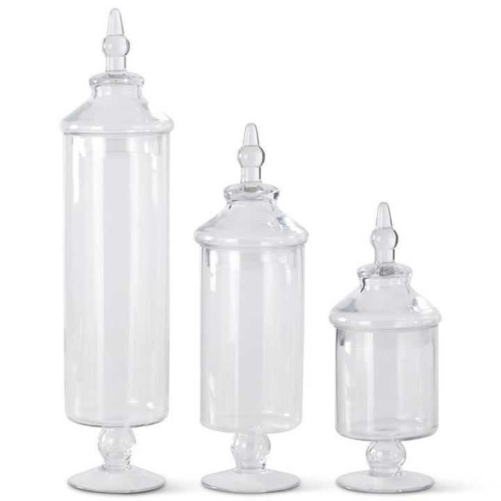 Glass Lidded Display Jar