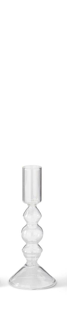 Handmade Glass Taper Candleholder