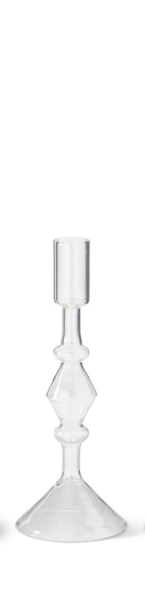Handmade Glass Taper Candleholder