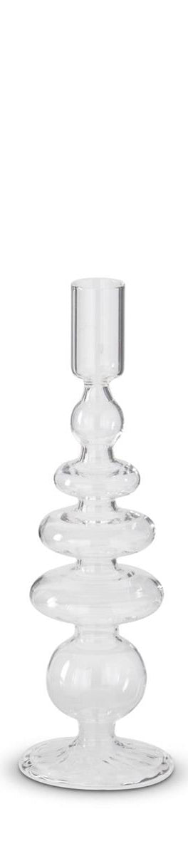 Handmade Glass Taper Candleholder