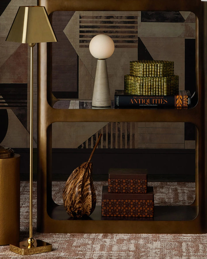 Gadabout Brass Cordless Floor Lamp