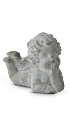 Cement Cherub Statue