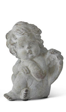 Cement Cherub Statue