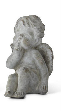 Cement Cherub Statue