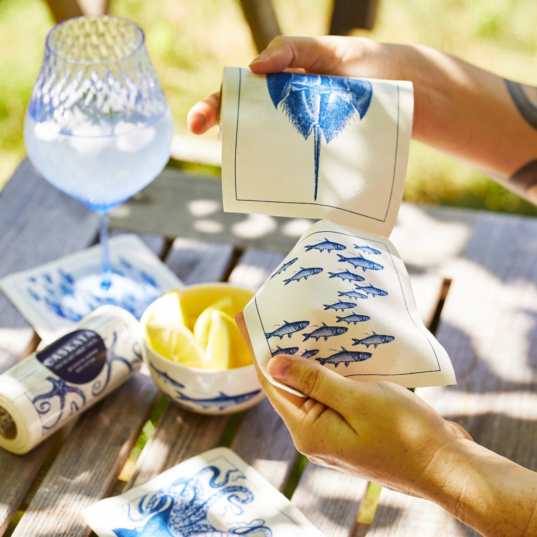 Reusable Cocktail Napkin Roll