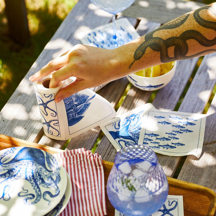 Reusable Cocktail Napkin Roll