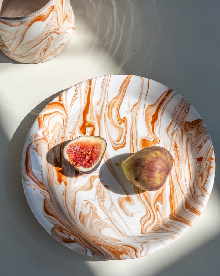 Marbled Dinner Plate - Set/4