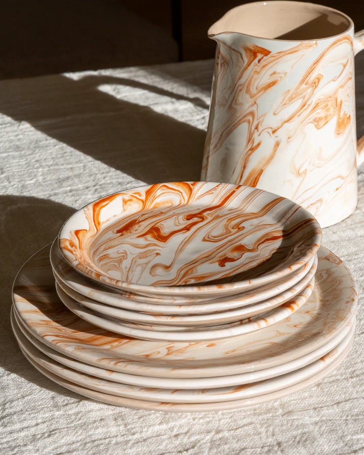 Marbled Salad Plate - Set/4
