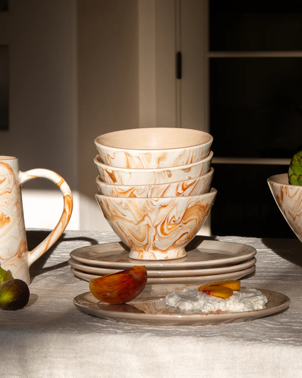 Marbled Bowls - Set/4