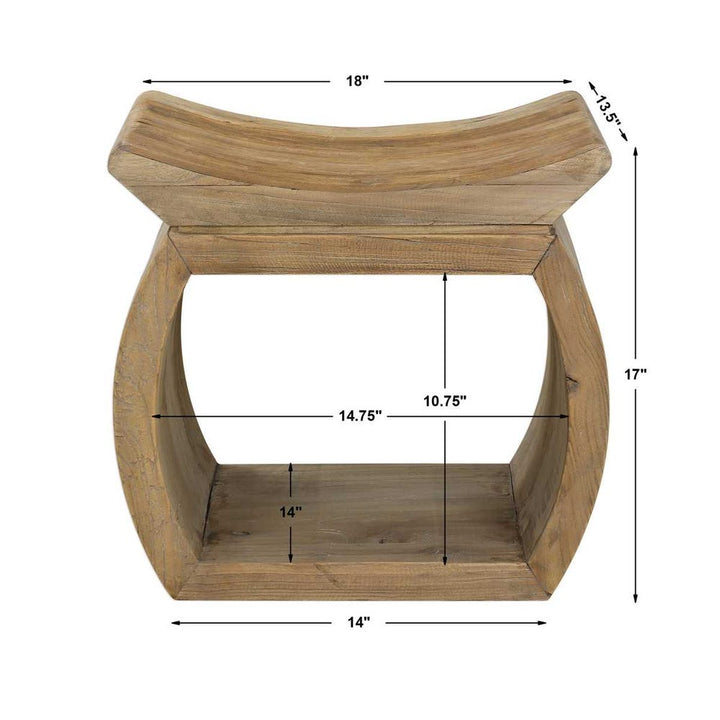 Elm Stool