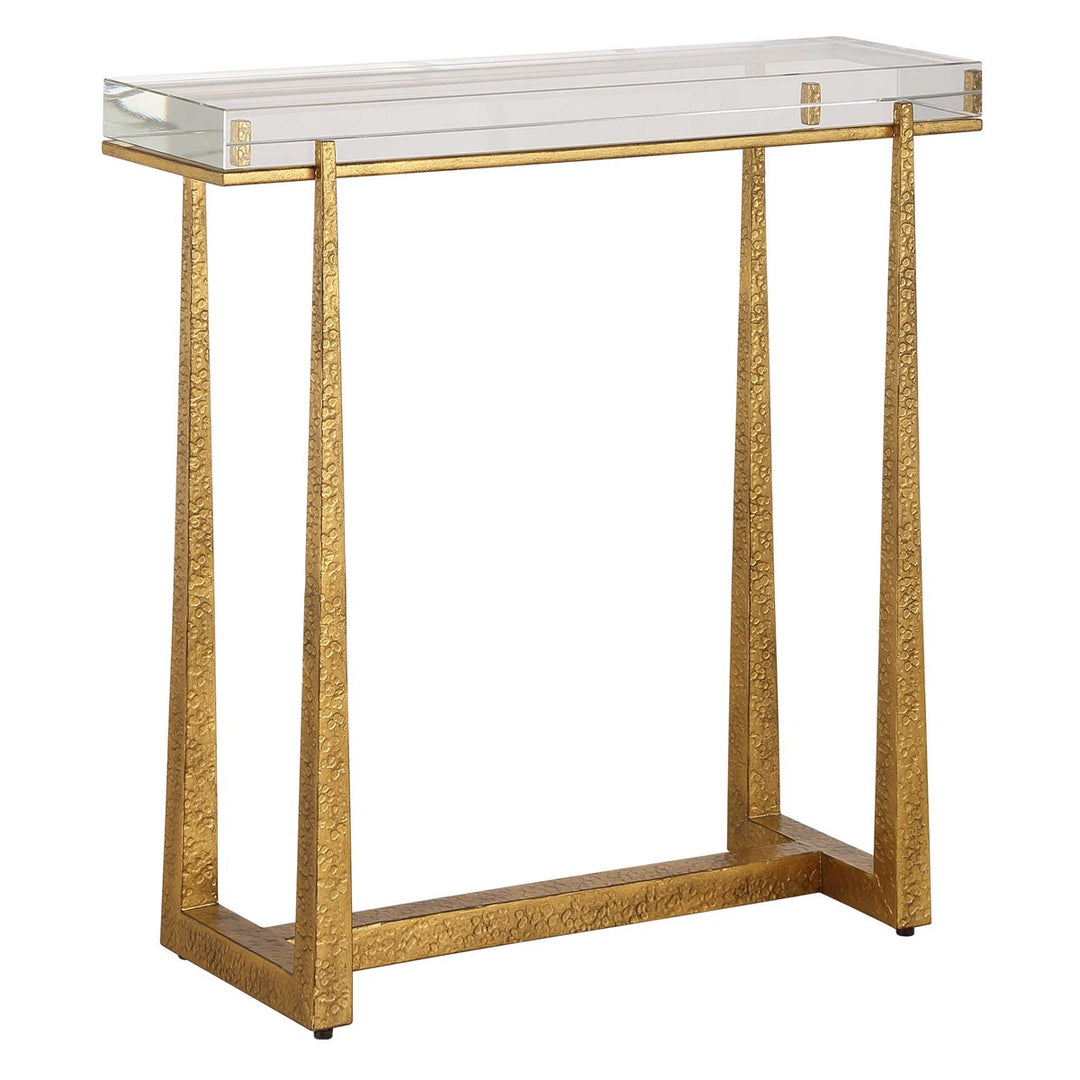 Narrow Crystal Accent Table