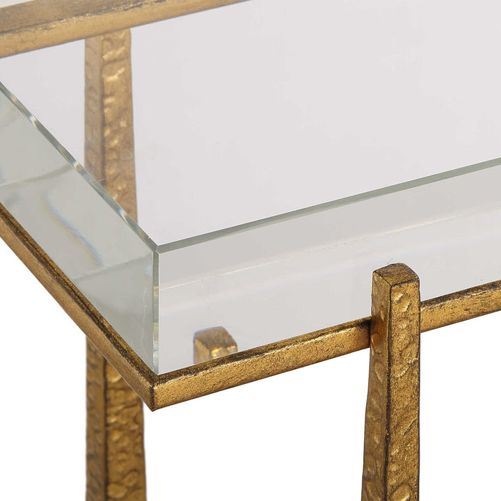 Narrow Crystal Accent Table