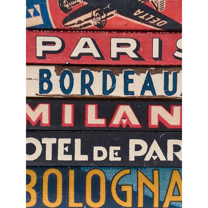 Grand Tour Book Stack, Set/6