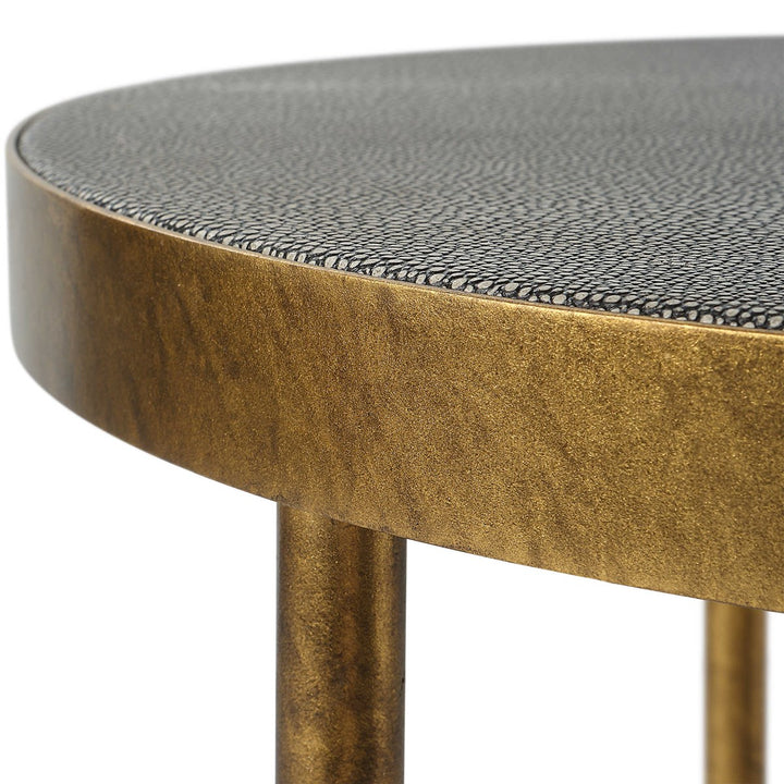 Shagreen Nesting Tables