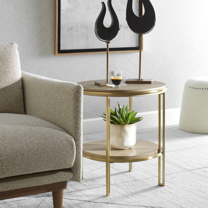 Fleur End Table