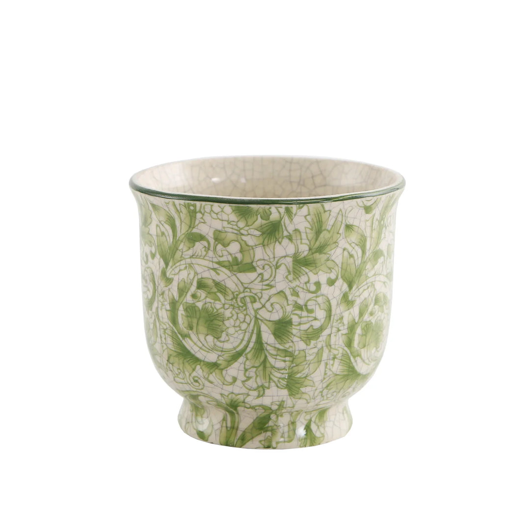 Cache Pot Round Fleur