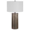 Fluted Bronze Lamp