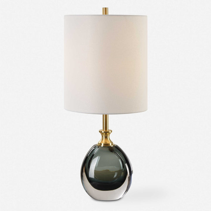 Smoky Buffet Lamp