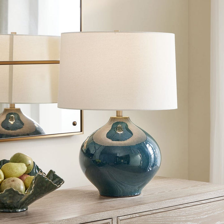 Hudson Indigo Table Lamp
