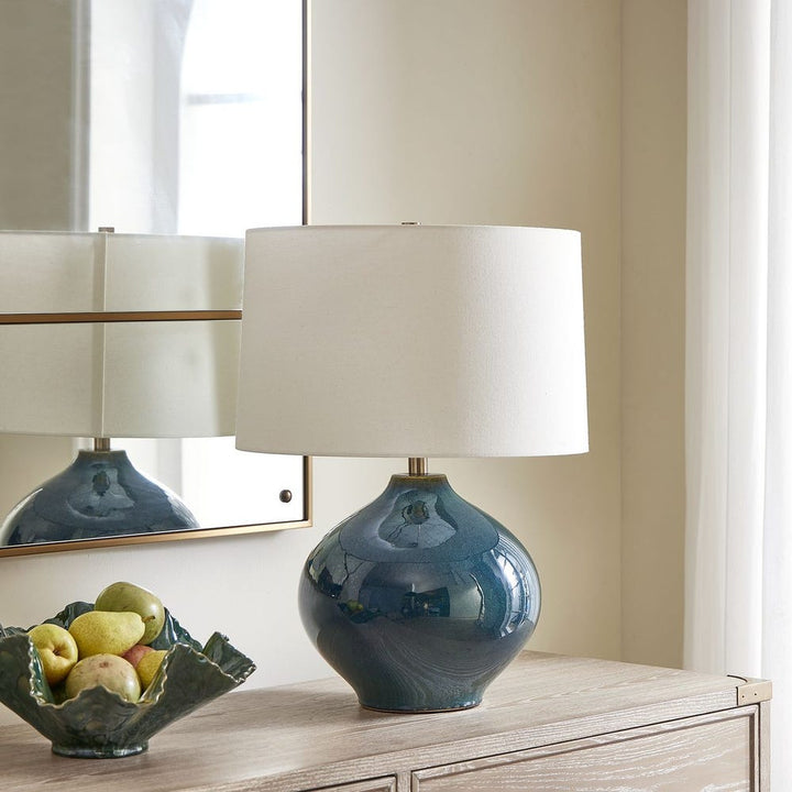 Hudson Indigo Table Lamp