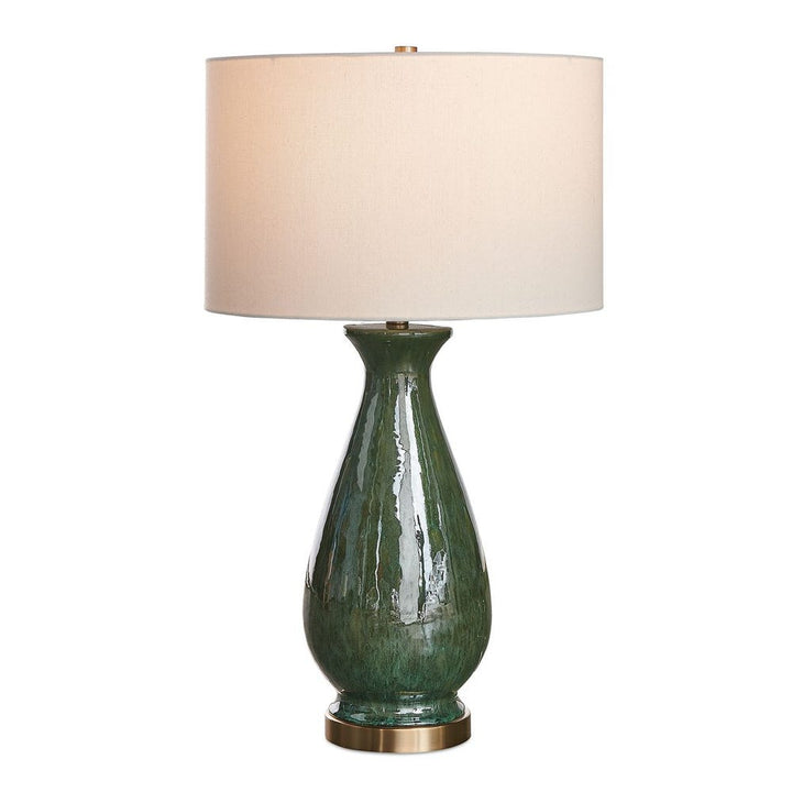 Greenwater Column Table Lamp