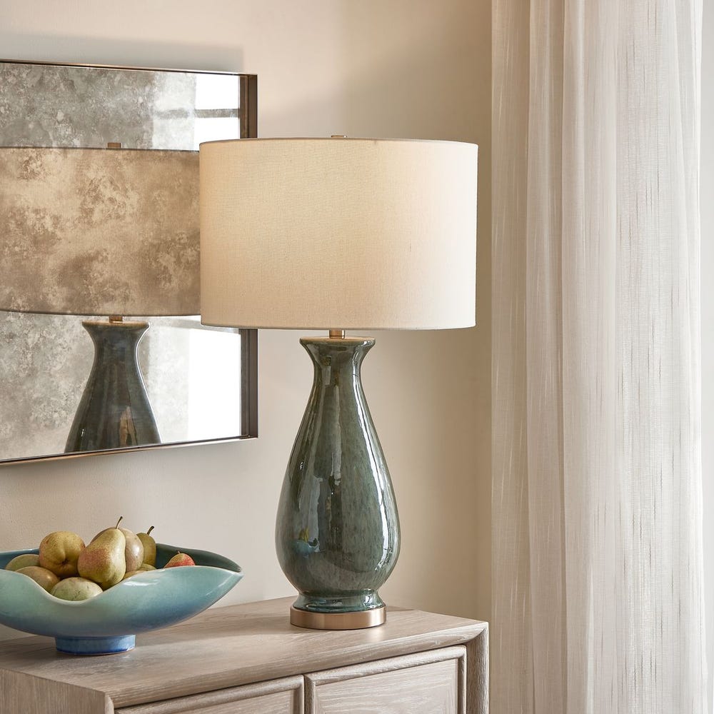 Greenwater Column Table Lamp