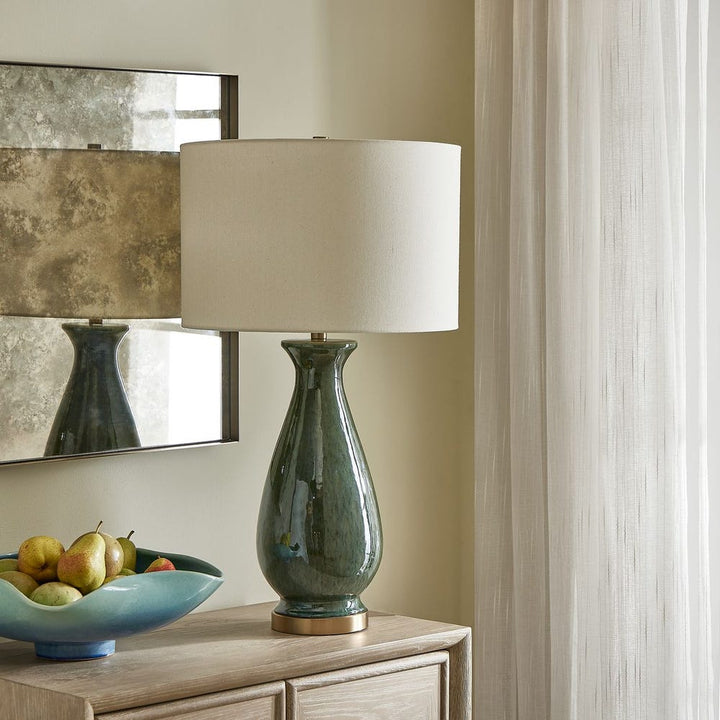 Greenwater Column Table Lamp
