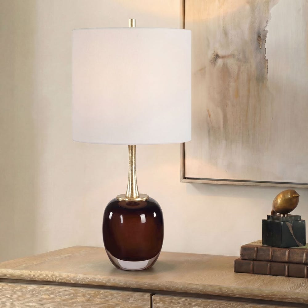 The Sable Glass Lamp