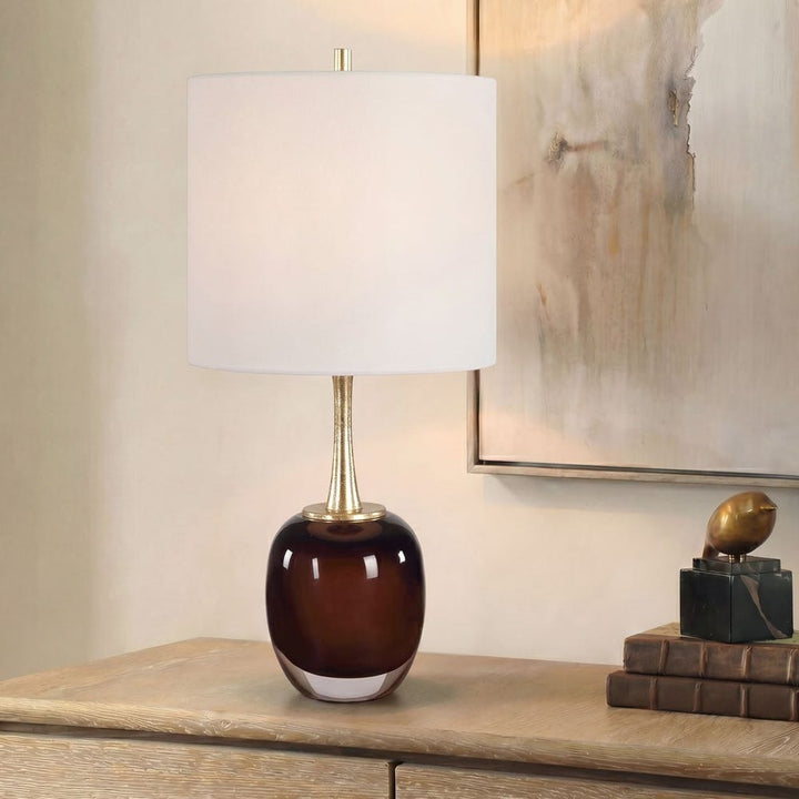 The Sable Glass Lamp