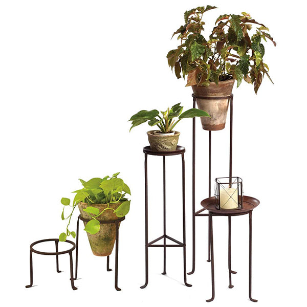 Iron Plant Stand - 8 inch