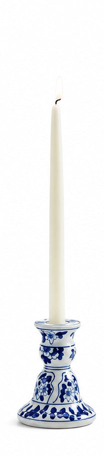Blue & White Chinoiserie Candle Holder