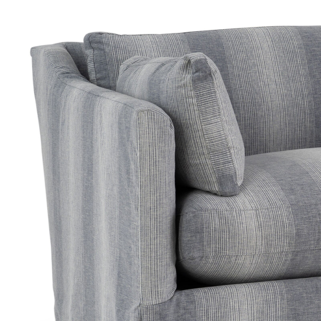 Slipcovered Bench Seat Sofa