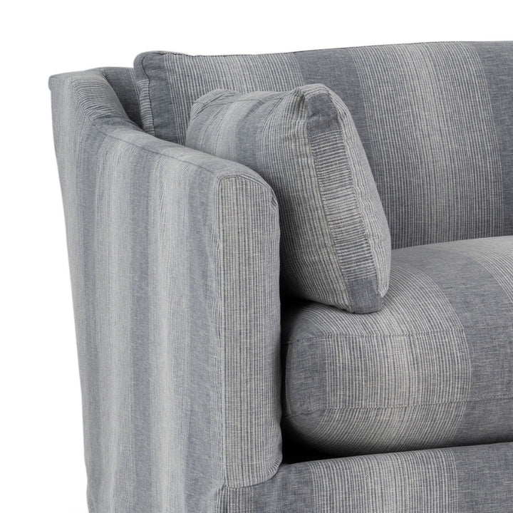 Slipcovered Bench Seat Sofa