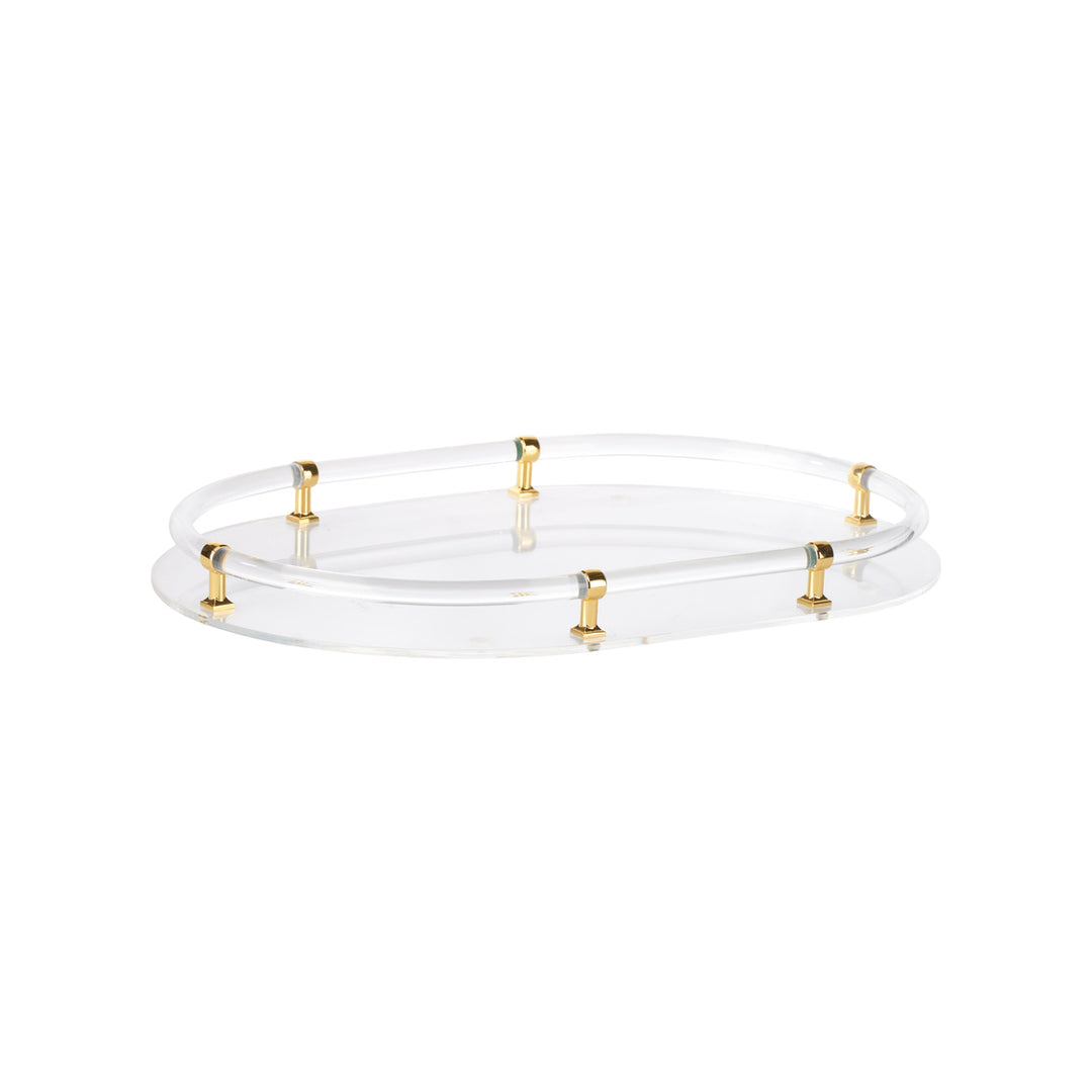 Acrylic Oval Tray