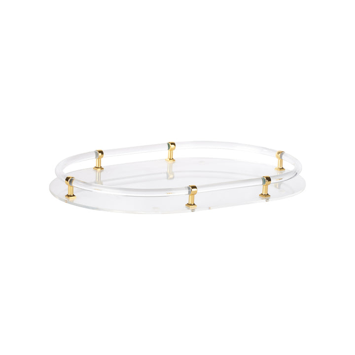 Acrylic Oval Tray