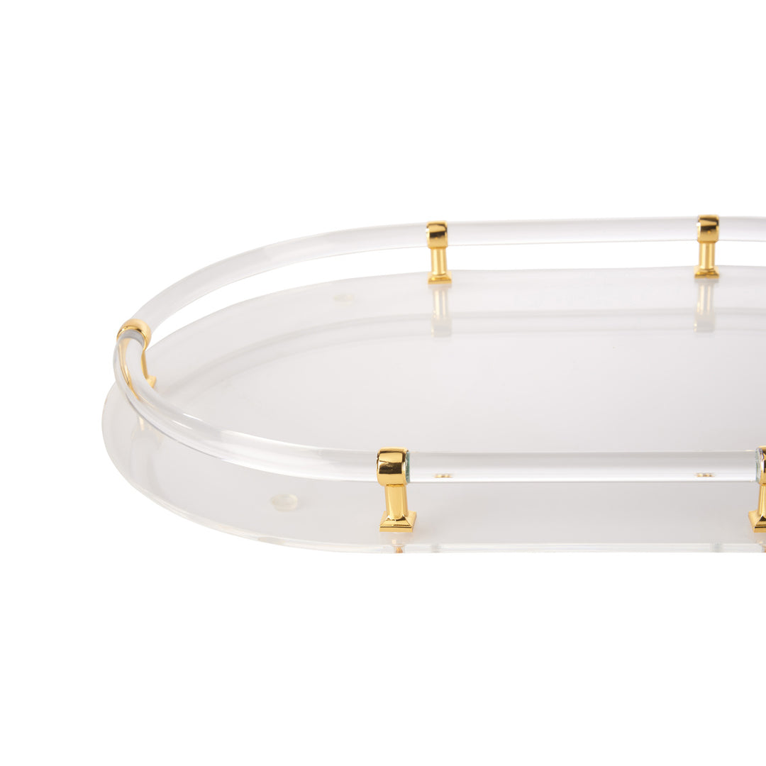 Acrylic Oval Tray