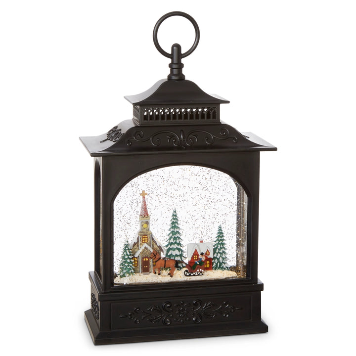 Christmas Swirling Glitter Lantern