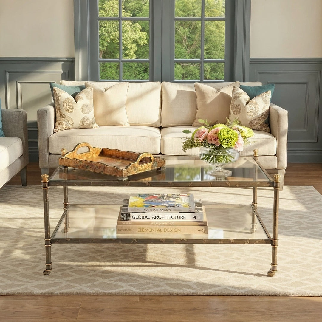 Sutton Two-Tier Cocktail Table