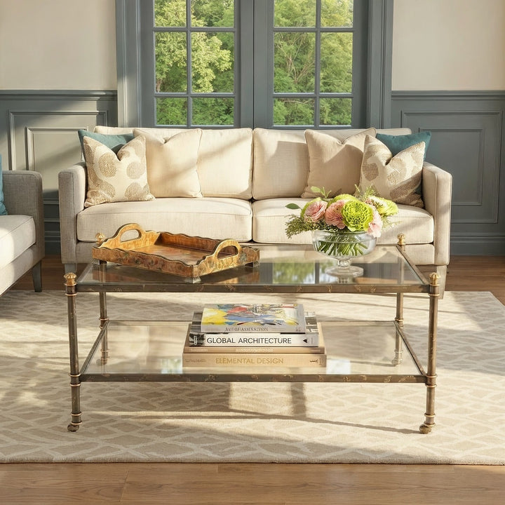 Sutton Two-Tier Cocktail Table