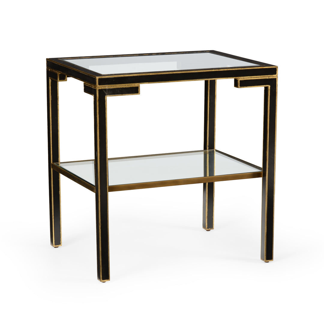 Black Chino Side Table