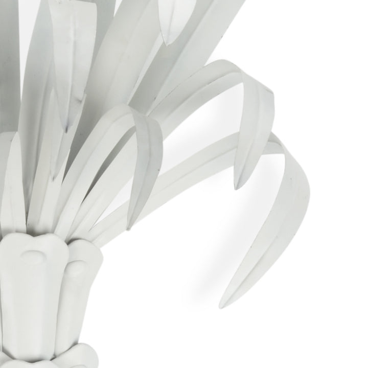 Palm Tree Statue - White