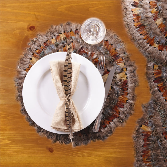 Pheasant Placemat, Set/2