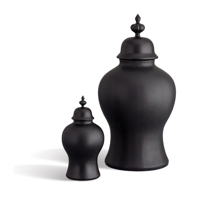 Beaufort Ginger Jar - Matte Black