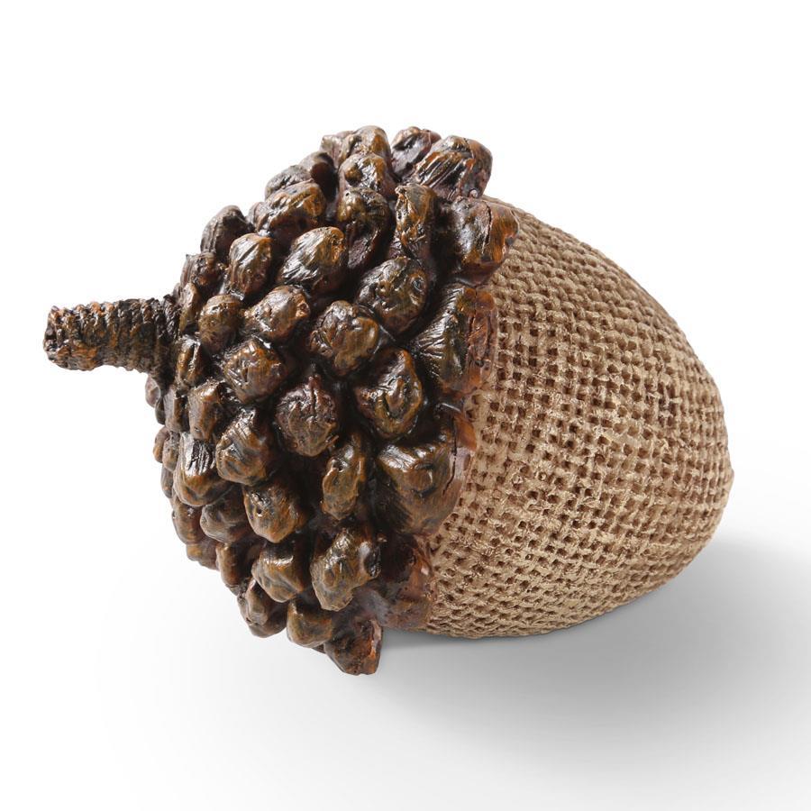 Acorn with Pinecone Top