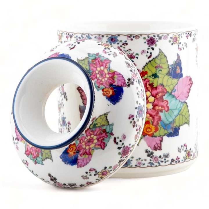 Round Lidded Tissue Box