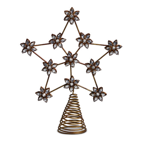 Jeweled Star Tree Topper