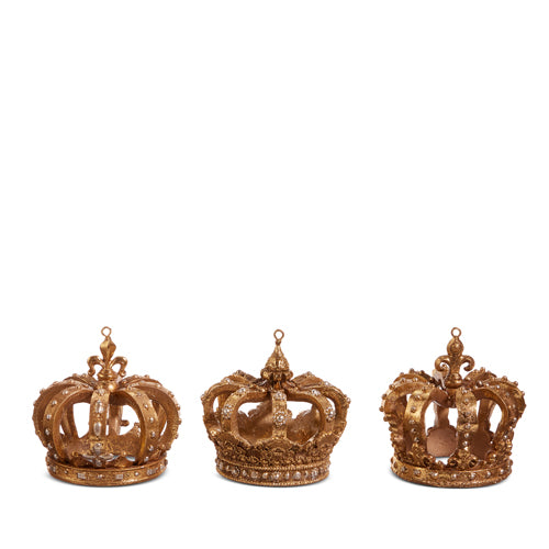 Gold Crown Ornament