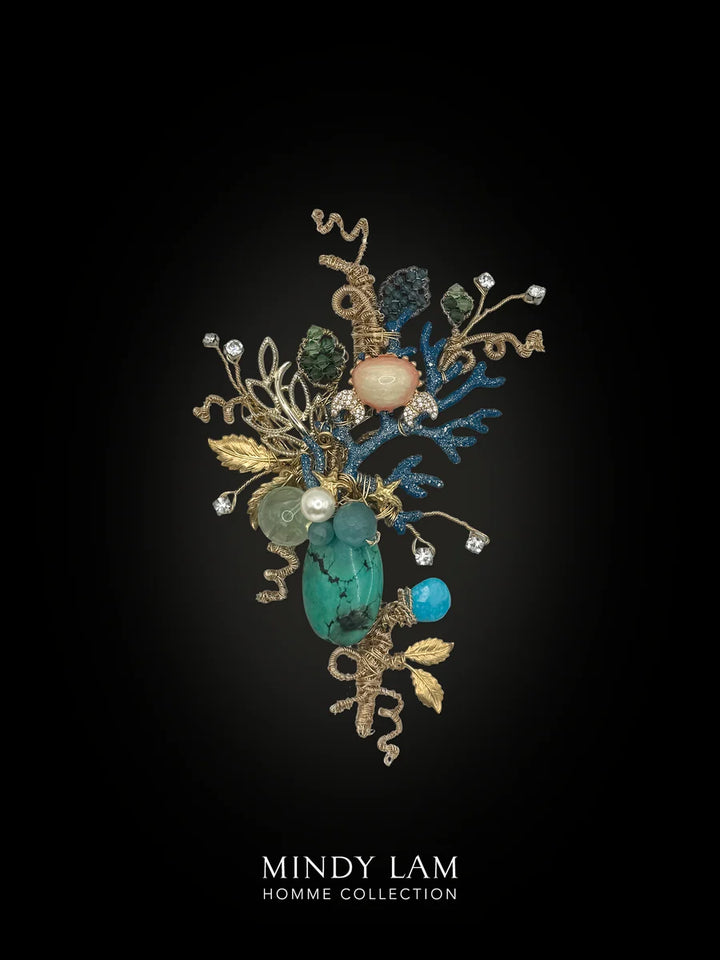 Dance of the Crustacean Lapel Pin