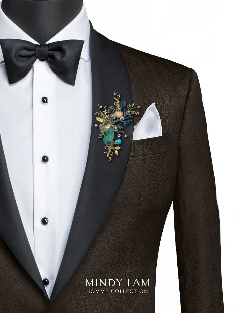 Dance of the Crustacean Lapel Pin