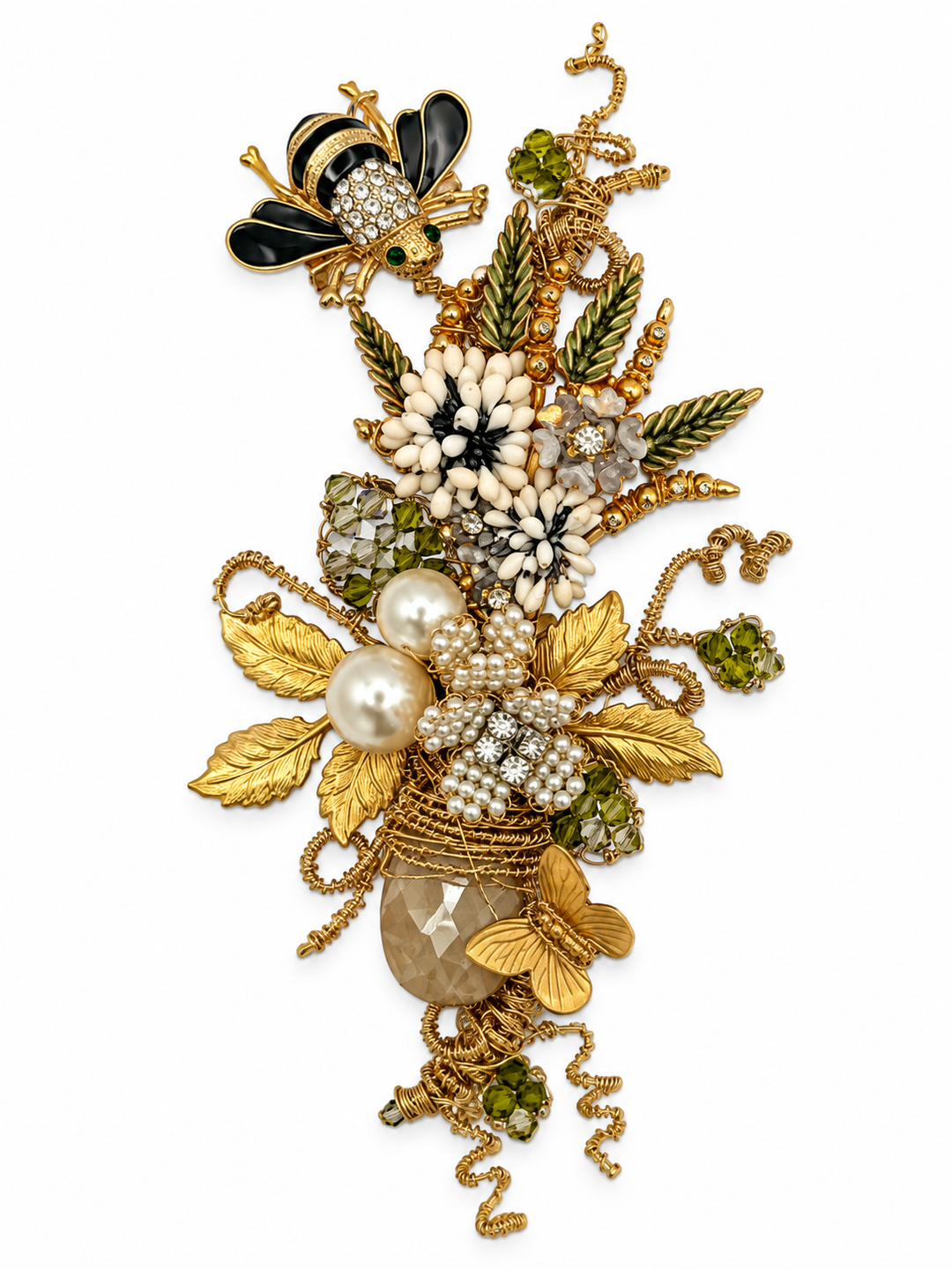 Bouquet from the Garden Lapel Pin